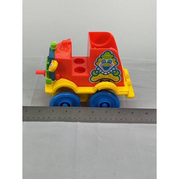 Vintage Fisher Price Little People Crazy Clown Fire Brigade Car #657 - Picture 3 of 6